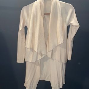 Cream Theroy size large cardigan / duster. Never worn.